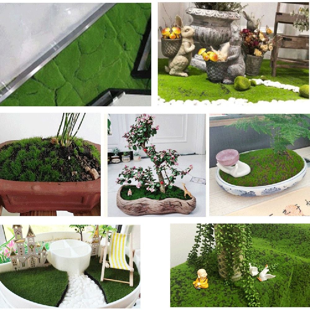 DIYフェイクモスグラスターフ耐久性のある永遠の命を持つ人工 - Sphagnum Moss Dry のレビューと価格
