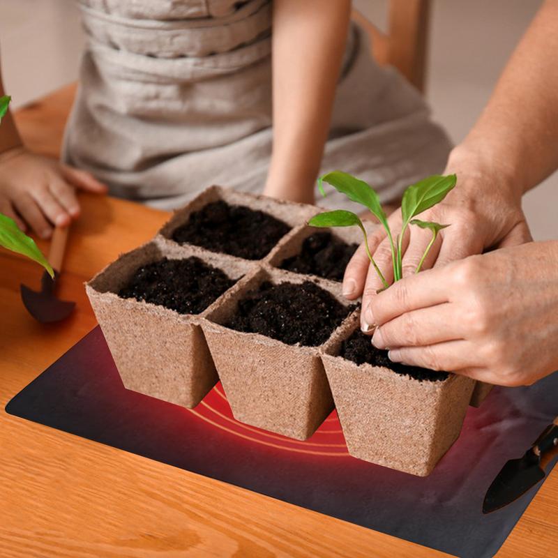 植物保温マット PVCレザー製 室内用USB給電式 水耕栽培 - Heat Mat Seedling のレビューと価格